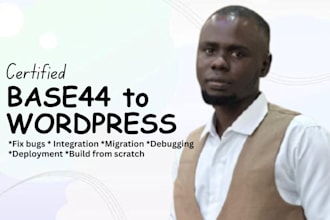 base44 expert base44 migration to wordpress base44 bug fix base 44 integration