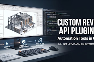 develop custom revit API plugins and automation tools in c