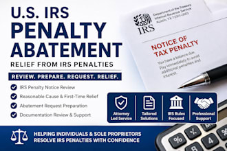 prepare your irs penalty abatement request