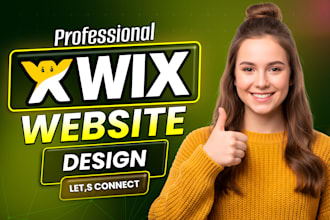 build wix website design, wix website redesign, or wix business website design