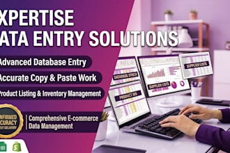 data entry copy paste and web research