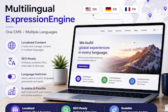 develop a multilingual website with expressionengine