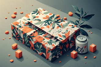 design premium product packaging design, box design