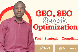 do complete monthly website off page GEO, aeo and ai search SEO optimization