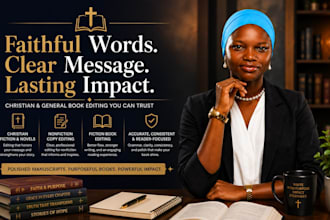 do christian novel book editing, copy editing non fiction books, fiction book
