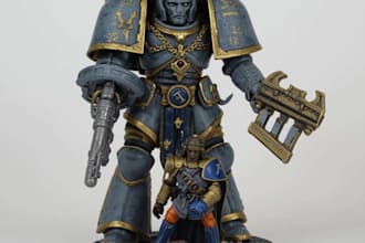 paint a warhammer 40k illustration