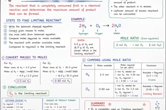 create handwritten whiteboard study notes for students