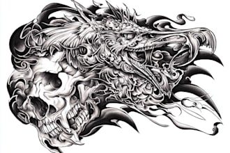 design a custom tattoo concept based on your idea