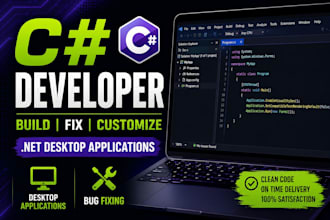 develop fix and customize csharp dotnet softwares
