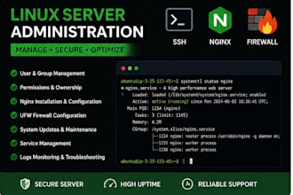 configure and manage AWS ec2 linux servers