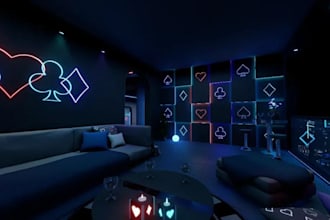 build high quality interactive custom vrchat world, vrc world, vr world pc quest