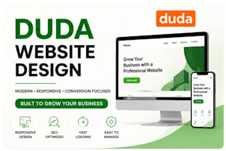 duda website design duda website builder responsive business website development