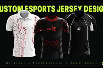 design a professional custom esports jersey