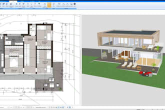 design floor plans and architectural drawings as your architect
