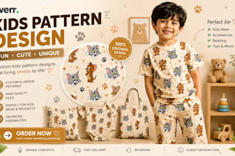 create unique and seamless pattern designs