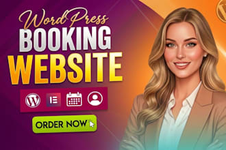 design a wordpress booking and appointment website