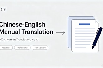 deliver accurate chineseenglish translation