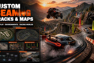 custom beamng drive track, maps, gameplay and environments