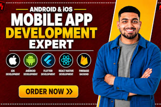 do mobile app development, ios app android app creation ai flutter app developer