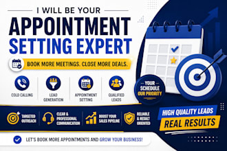 be your professional appointment setter