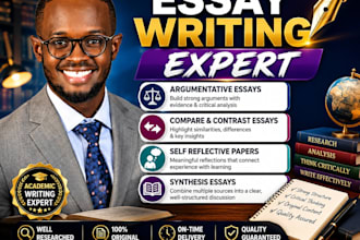 do argumentative, persuasive, compare and contrast essay, reflective paper