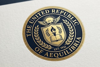 create wonderful and excellent government logo design