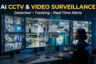 build cctv video surveillance and object detection system