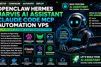 setup openclaw hermes agent jarvis ai assistant claude code mcp automation vps