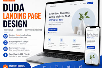 duda landing page design responsive website design duda website builder