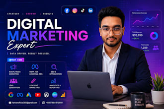 do digital marketing, social media marketing and paid ads