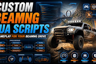 custom beamng lua scripts, gameplay for your beamng drive