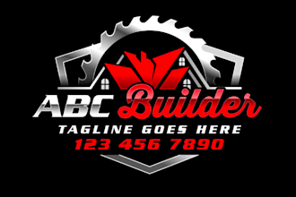 draw high quality contractor logo with satisfaction guaranteed
