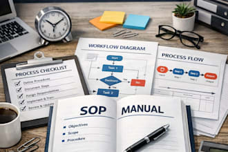 write professional sops and process manuals for your business