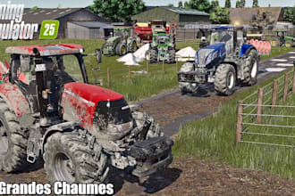 custom farming simulator 25 into realistic farming simulation gameplay