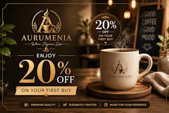 design a luxury modern banners for your business