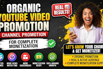 do youtube channel monetization for organic video promotion