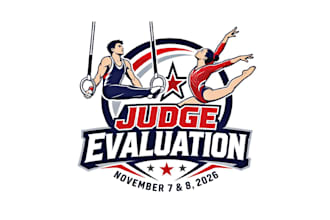 do creative high quality  gymnastic logo for you with my own creativity