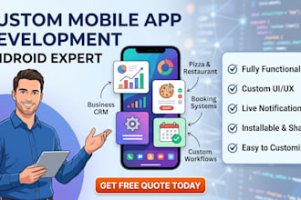 build a custom android mobile app for your business