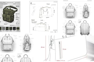 create bag tech pack for backpacks, totes and handbags