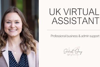 be your professional UK virtual assistant for business admin