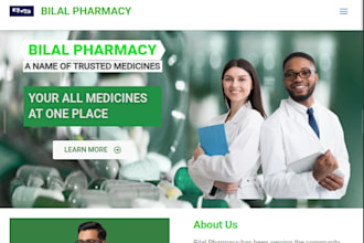 design medical,healthcare,home care and dental business website