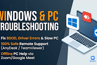 fix your windows PC errors, driver issues, and speed up performance remotely