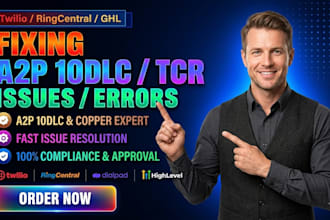 do a2p 10dlc registration website tcr compliant