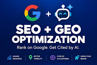 do SEO and GEO optimization for ai search visibility