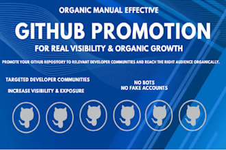 organic github promotion to gain stars fork marketing repo traffic