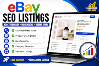 create SEO optimized ebay listings