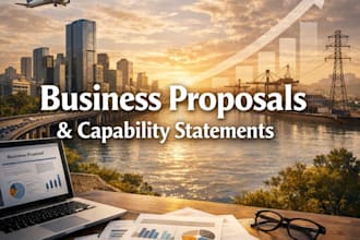 write business proposals and capability statements