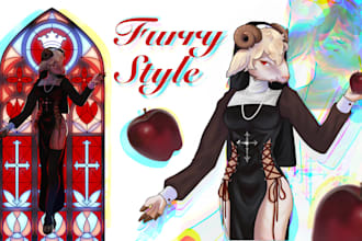 draw your furry characters sfw and nsfw