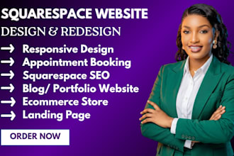 build squarespace website design, redesign squarespace website development