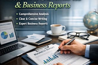 create professional business reports and executive summaries